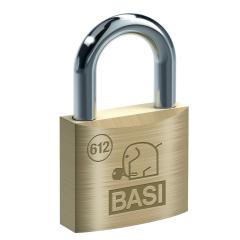 Padlock VHS 612, shackle 3 mm - brass