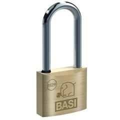 Padlock VHS 612H, shackle 5 mm - brass